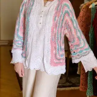 Summer crochet cardigan