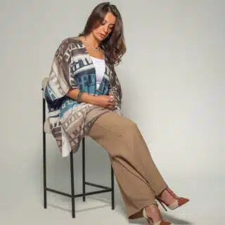 Rust whisper cardigan