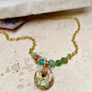 سلسلة نحاس خزف تونس