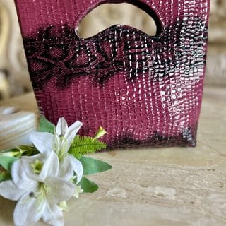 Fierce Blend Cutout Handle Clutch