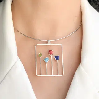 Handmade Sterling Silver Pendant Code(822)