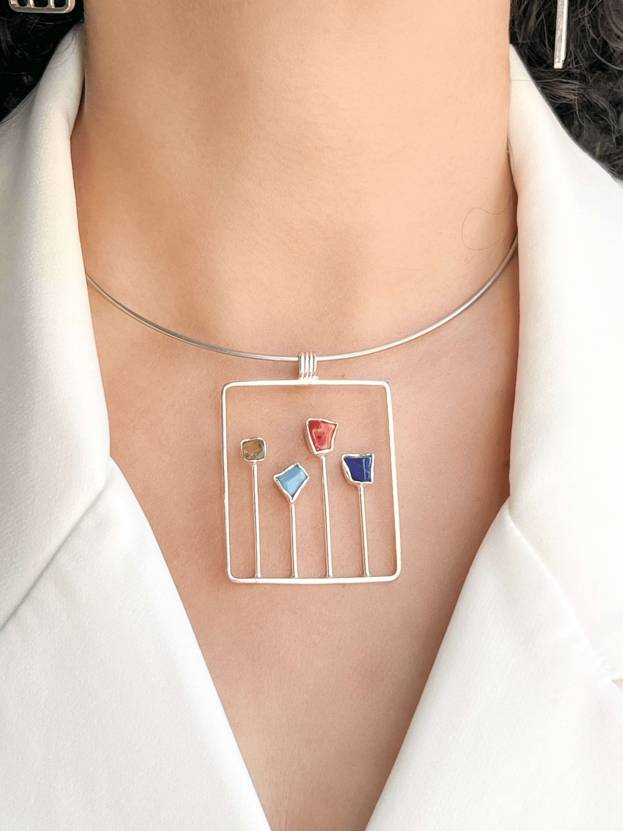 Handmade Sterling Silver Pendant Code(822) 1 Handmade Sterling Silver Pendant Code(822)