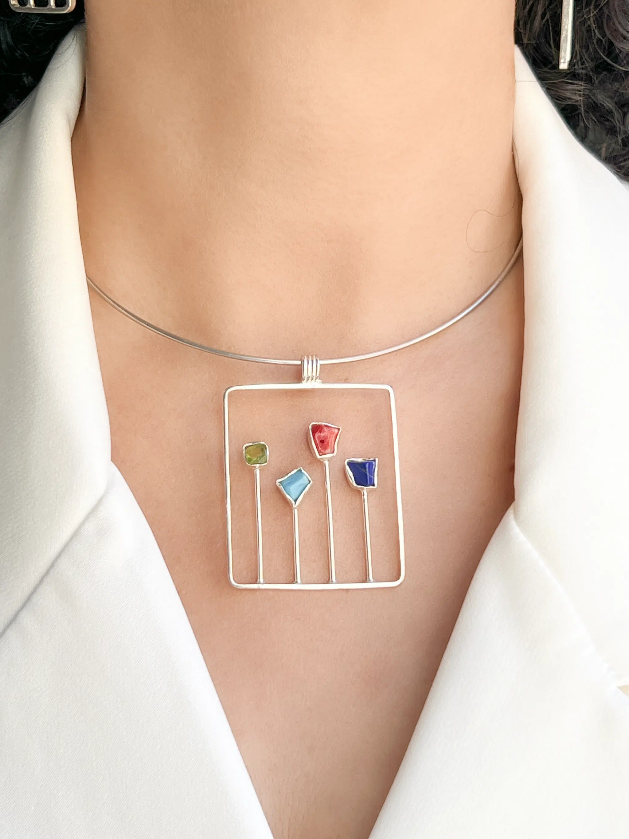 Handmade Sterling Silver Pendant Code(822) 1 Handmade Sterling Silver Pendant Code(822)