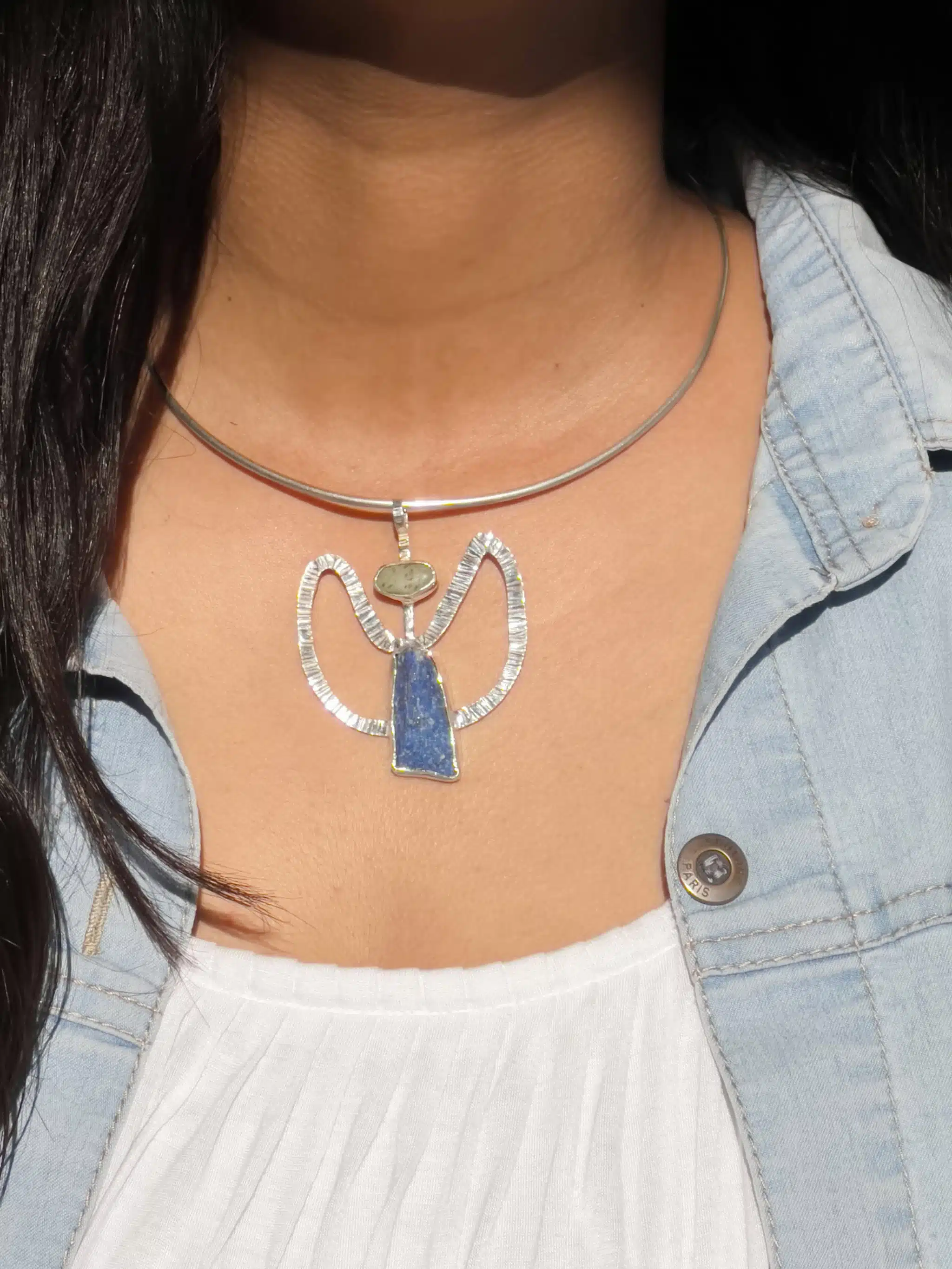 Handmade Sterling Silver Pendant Code (865) 1 Handmade Sterling Silver Pendant Code (865)