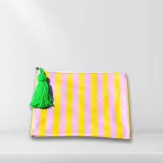 Pink & Yellow Striped