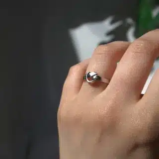 thick Knot ring