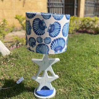 Sea Star Side Lamp/Sea Shells Chapeau