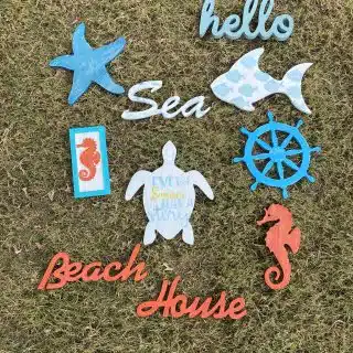 Hello Sea Summer Wall Decor