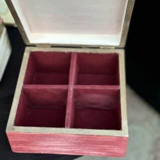 Pink Butterfly decoupage box