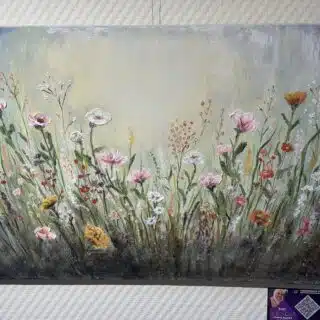 Texture flowers tableau