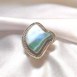 خاتم من النحاس و العقيق