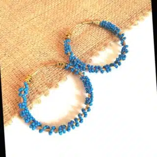 حلق من الكريستال. هاند. ميد