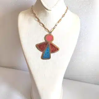 سلسلة ودلاية من النحاس المطلي. و. ملون