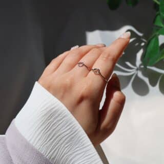 simple Knot ring