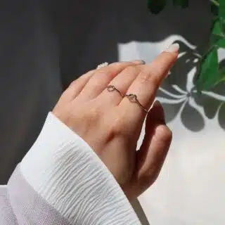 simple Knot ring