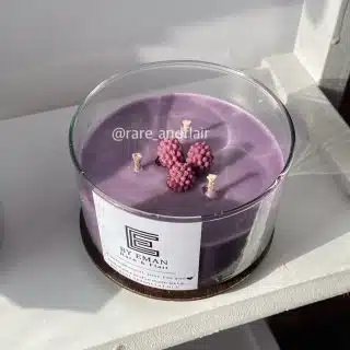 3-wick scented candle