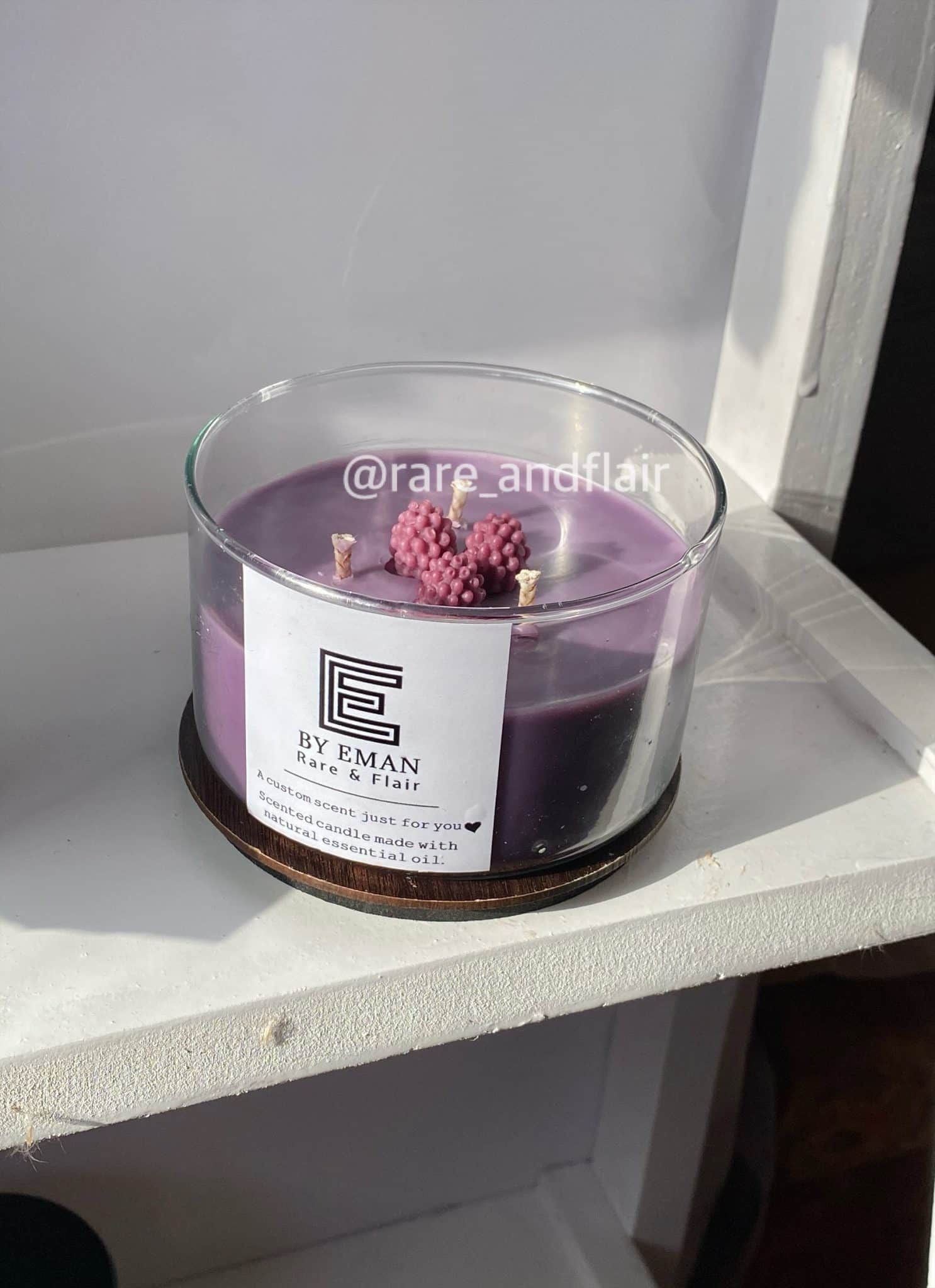 3-wick scented candle 1 3-wick scented candle