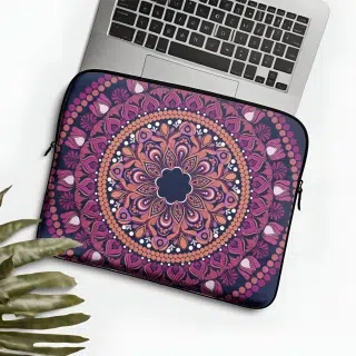 Mandala laptop sleeve