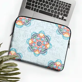 Mandala laptop sleeve