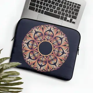 Mandala laptop sleeve