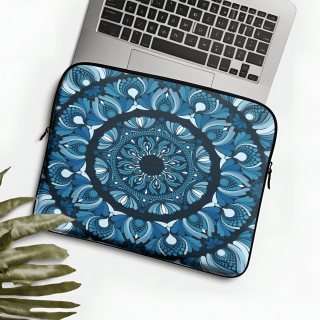 Mandala laptop sleeve
