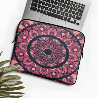 Mandala laptop sleeve