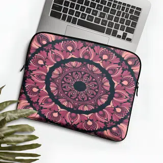 Mandala laptop sleeve