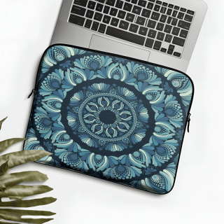 Mandala laptop sleeve