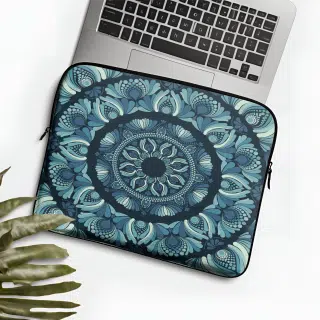 Mandala laptop sleeve