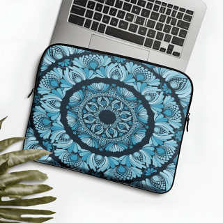 Mandala laptop sleeve
