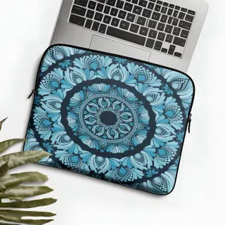 Mandala laptop sleeve