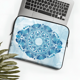 Mandala laptop sleeve