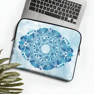 Mandala laptop sleeve