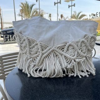 Macrame bag