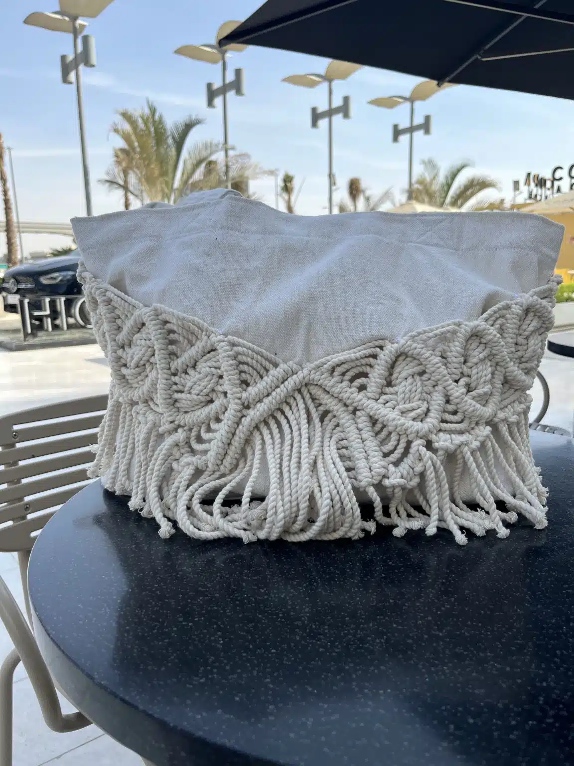 Macrame bag 1 Macrame bag