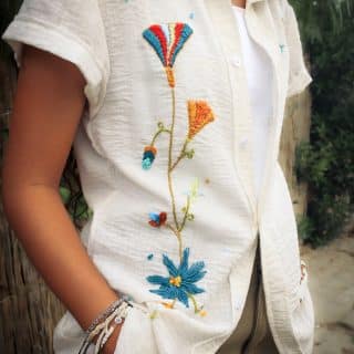 Pharaonic Lotus Shirt
