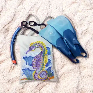 Seahorse Tote bag