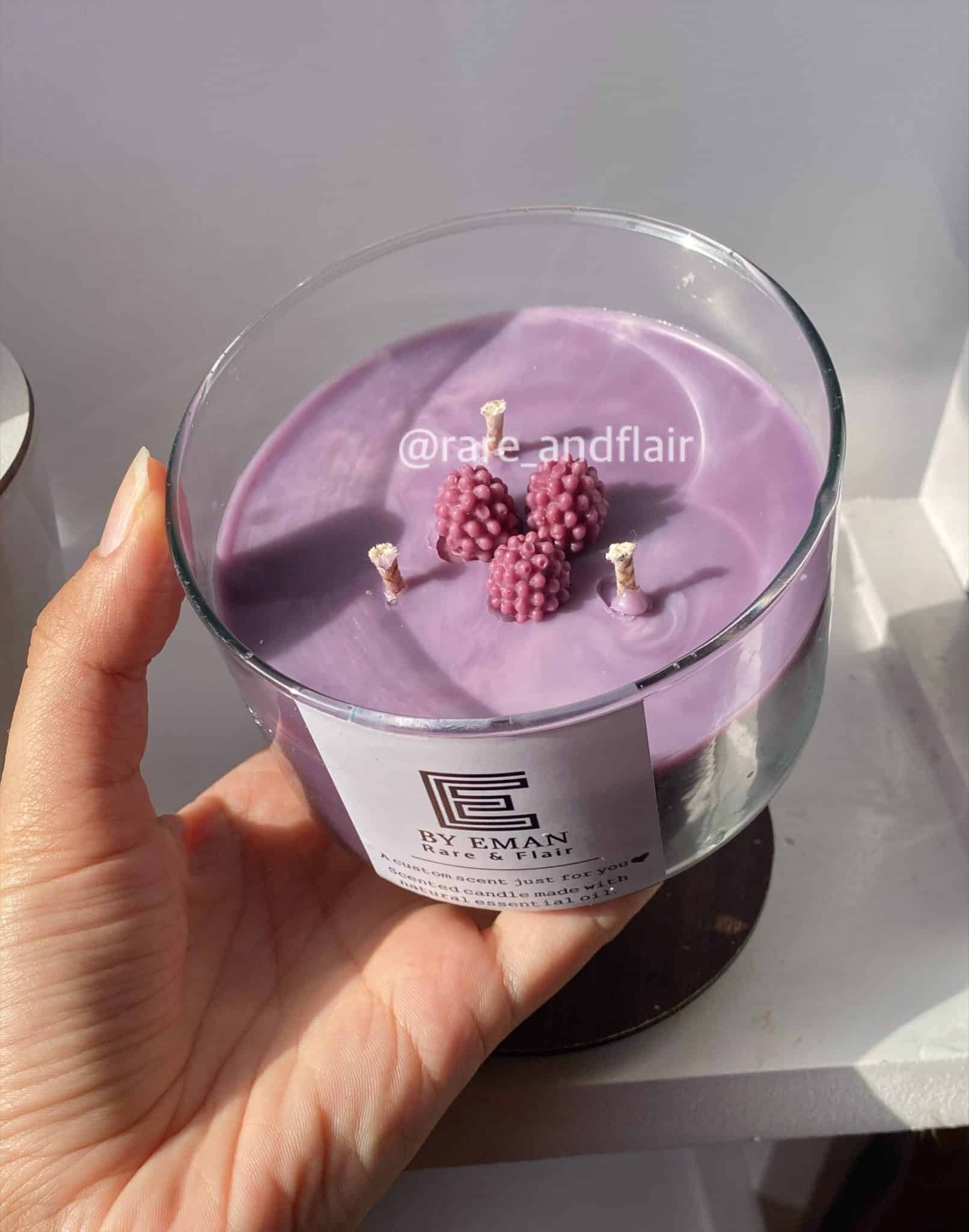 3-wick scented candle 3 3-wick scented candle