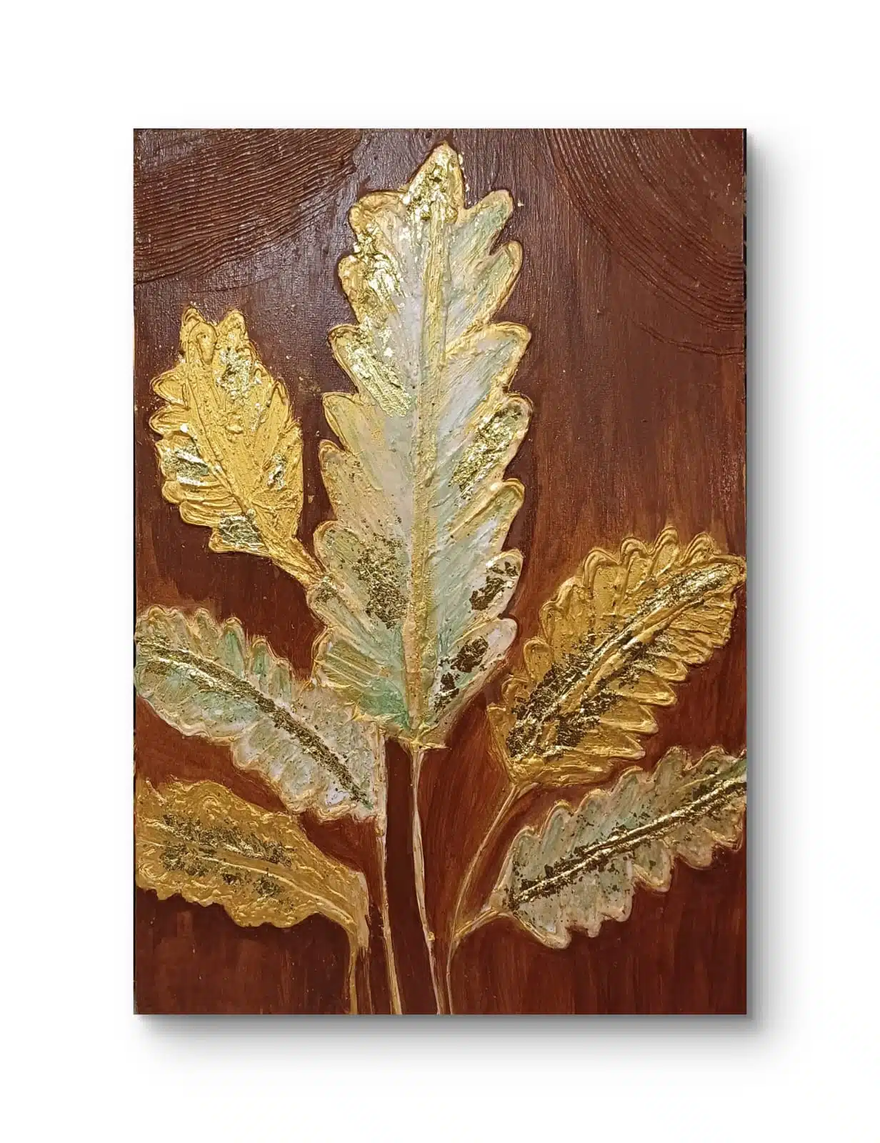 Whispers of the Leaves 6 acrylic on canvas