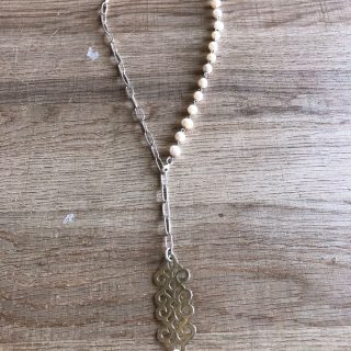 925 Silver Pearl Necklace