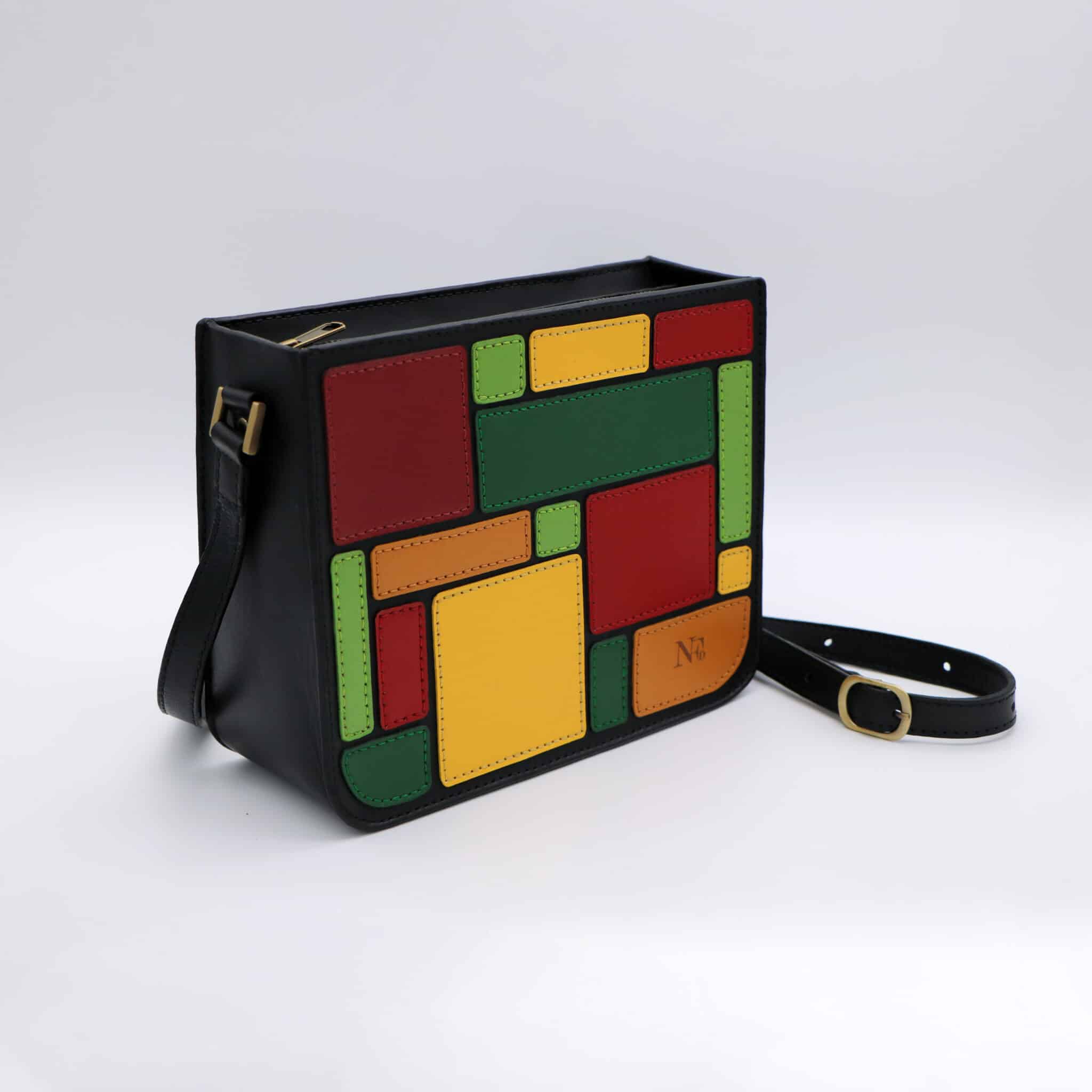 Patchwork genuine leather bag. 2 bag 27 scaled
