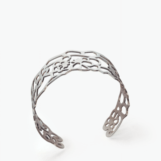 Sterling silver cuff bracelet