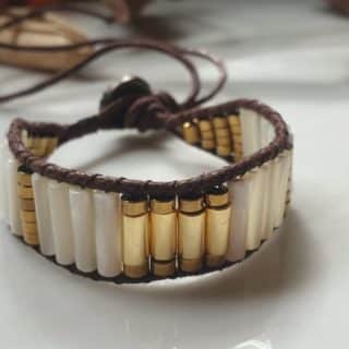 Seashell and hematied