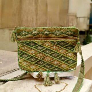 شنطة كروس مستطيلة تطريز جنوب سيناء