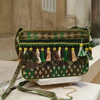 شنطة كروس مستطيلة تطريز جنوب سيناء