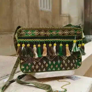 شنطة كروس مستطيلة تطريز جنوب سيناء