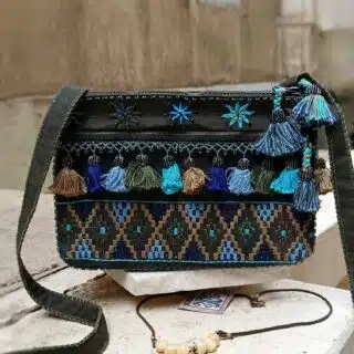 شنطة كروس مستطيلة تطريز جنوب سيناء