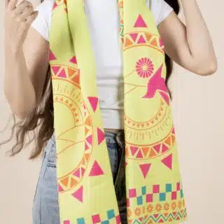 Sun Birds Long Scarf