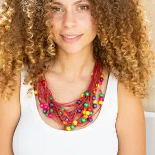 Not-So Secret Garden Layered Beaded Necklace