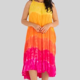 Princess rainbow dress